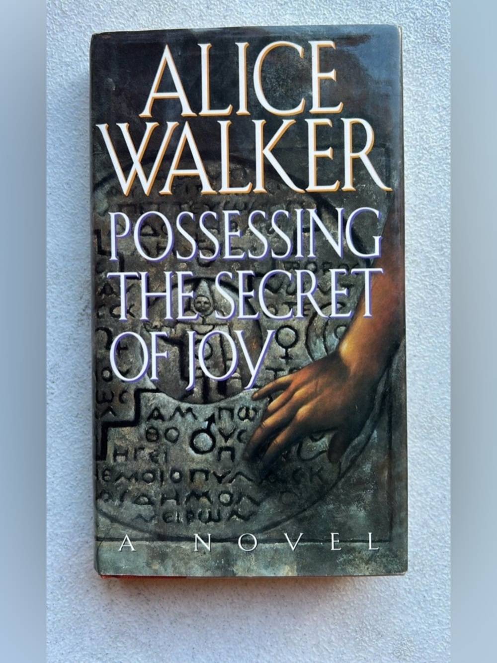 Alice Walker "Possessing the Secret of Joy" Hardcover - Brown/Black Cover